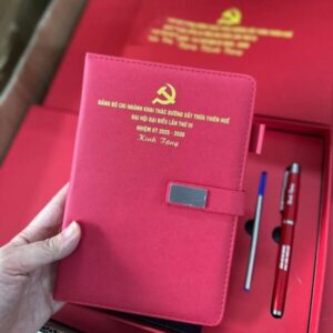 Set Sổ Bút In Logo Doanh Nghiệp