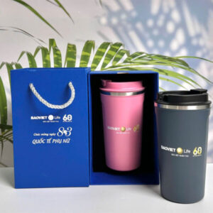 Set Cốc Giữ Nhiệt In Theo Yêu Cầu