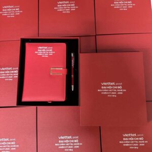 Set Sổ Bút In Logo Theo Yêu Cầu Quà Tặng Đối Tác
