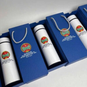 Set Bình Giữ Nhiệt In Logo Theo Yêu Cầu