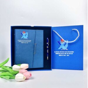Set Sổ Bút In Khắc Logo Làm Quà Tặng Doanh Nghiệp