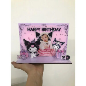 Mô Hình Mica Lắp Ghép 3D - Standee In Theo Yêu Cầu, Decor Sinh Nhật, Quà Tặng Cho Bé - W004